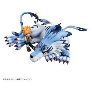 Digimon Adventure G.E.M. Series PVC Figur Garurumon & Ishida Yamato 25 cm (Repeat)