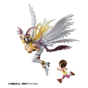 Digimon Adventure Precious G.E.M. Serie PVC Statue Angewomon & Hikari Yagami 22 cm  