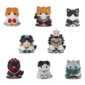 Bleach Mega Cat Project Minifiguren 3 cm Thousand-Year Blood War Bleach Nyan Blind Box Display (8) (Repeat)
