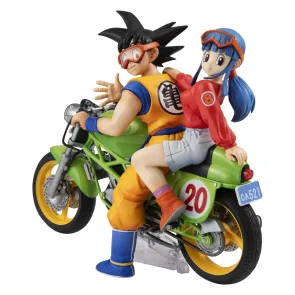 Dragon Ball Z Desktop Real McCoy PVC Figur 05 Son Goku & Chichi Limited Repeat Ver. 15 cm