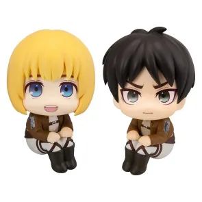 Attack on Titan Lookup PVC-Figuren 2er-Pack Armin Arlert & Eren Yeager Grumpy Ver. 11 cm (with gift)