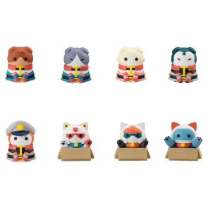 Gundam Mega Cat Project Minifiguren Nyandam We are the Earth Federation Forces! Blind Box Sortiment (8) (Repeat)