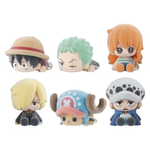 One Piece Nuippo Blind Box Minifiguren 6 cm Display (6)