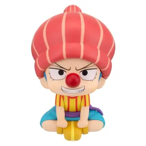 One Piece Look Up PVC Figur Buggy Childhood Ver. 11 cm