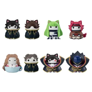Code Geass: Lelouch of the Rebellion Mega Cat Project Minifiguren Code Genyass 3 cm Blind Box Sortiment (8)