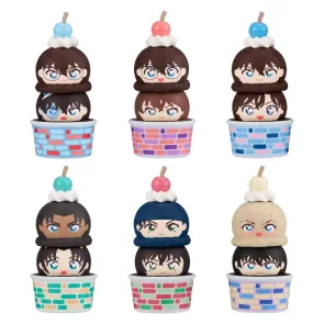 Detective Conan Tsumichen Stack up & Change Minifiguren 8 cm Blind Box Sortiment (6) (with gift)