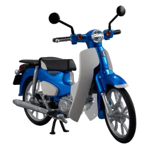Honda Kaitanics Plastic Model Kit Super Cub 110 Glint Wave Blue Metalic