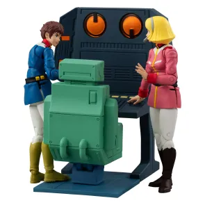 Mobile Suit Gundam G.M.G. Collection EX Diorama White Base Bridge Radio Operator Desk Set 10 cm (with gift)