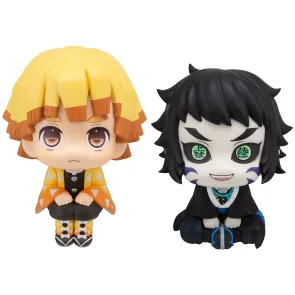 Demon Slayer: Kimetsu no Yaiba Look Up PVC Figuren 2er-Pack Zenitsu Agatsuma Grumpy Ver. & Kaigaku 11 cm (with gift)