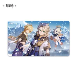 Genshin Impact Mousepad White Dust and Snow Shadow 70 x 40 cm