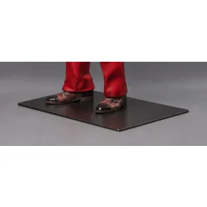Joker (2019) Life-Size Base Metall schwarz 2 cm