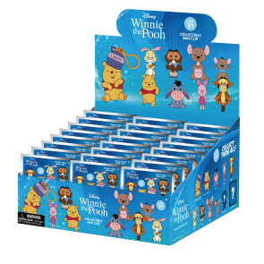 Winnie Puuh 3D PVC-Taschenanhänger Series 2 Display (24)