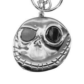 Nightmare before Christmas Metall-Schlüsselanhänger Jack Good & Bad Day