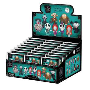 Nightmare before Christmas 3D PVC-Taschenanhänger Series 6 Display (24)