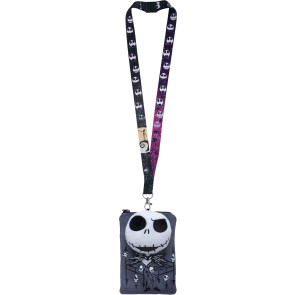 Nightmare before Christmas Schlüsselband Jack Deluxe mit Kartenhaltertasche