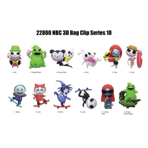 Nightmare Before Christmas PVC-Taschenanhänger Serie 10 Display (24)