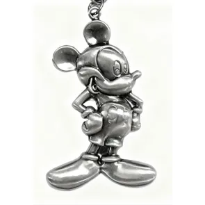 Micky Maus Zinn-Schlüsselanhänger Micky