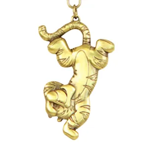 Winnie Puuh Zinn-Schlüsselanhänger Tigger