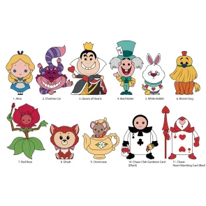 Alice In Wonderland 3D PVC-Taschenanhänger Series 2 Display (24)