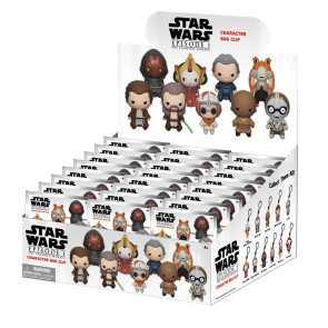 Star Wars 3D PVC-Taschenanhänger The Phantom Menace Display (24)