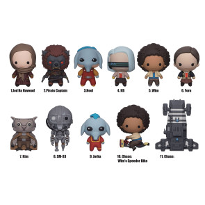 Star Wars 3D PVC-Taschenanhänger Skeleton Crew Display (24)