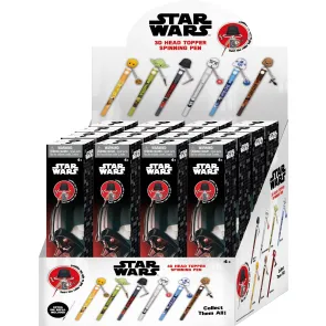 Star Wars 3D Head Topper Spinning Pen Display (12)