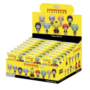 Assassination Classroom 3D PVC-Taschenanhänger Serie 1 Display (24)