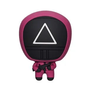 Squid Game Relief-Magnet Masked Soldier