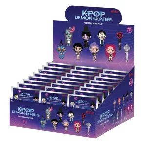KPop Demon Hunters 3D PVC-Taschenanhänger Serie 2 Display (24)