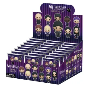 Wednesday 3D PVC-Taschenanhänger Serie 4 Display  (24)