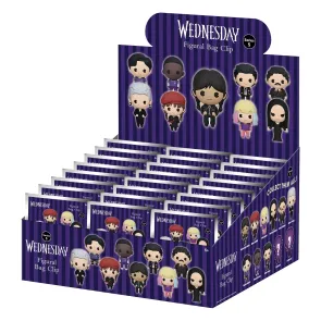 Wednesday 3D Schaumstoff-Taschenanhänger Serie 5 Display (24)