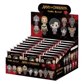 Army of Darkness 3D PVC-Taschenanhänger Serie 1 Blind Bag Display (24)