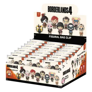 Borderlands 3D PVC-Taschenanhänger Serie 1 Blind Bag Display (24)