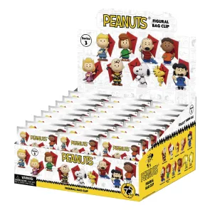 Snoopy 3D PVC-Taschenanhänger Serie 3 Blind Bag Display (24)