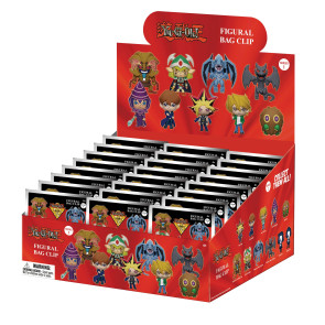Yu-Gi-Oh 3D PVC-Taschenanhänger Series 1 Display (24)