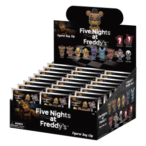 Five Nights at Freddy's 3D PVC-Taschenanhänger Serie 1 Display (24)