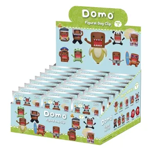 Domo-kun 3D PVC-Taschenanhänger Serie 1 Display (24)