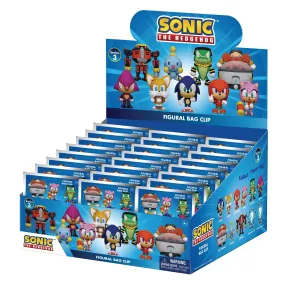 Sonic - The Hedgehog 3D PVC-Taschenanhänger Series 3 Display (24)