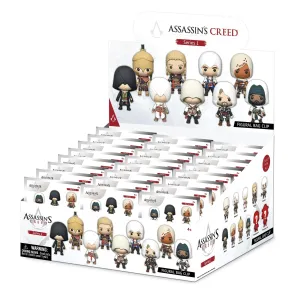 Assassin's Creed 3D Schaumstoff-Taschenanhänger Serie 1 Display (24)