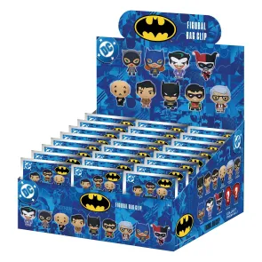Batman 3D PVC-Taschenanhänger Series 1 Display (24)