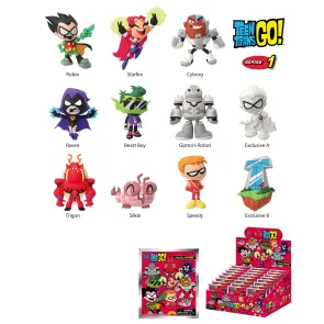 Teen Titans Go! PVC-Taschenanhänger Series 01 Display (24)