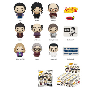 Seinfeld PVC-Taschenanhänger Series 01 Display (24)