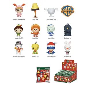 Warner Brothers PVC-Taschenanhänger WB Christmas Serie 1 Display (24)