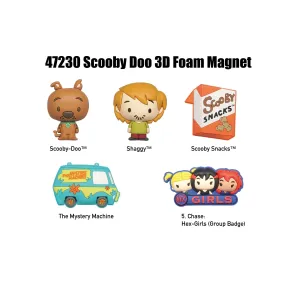 Scooby-Doo Magnete blind pack Series 1 Display (12)     