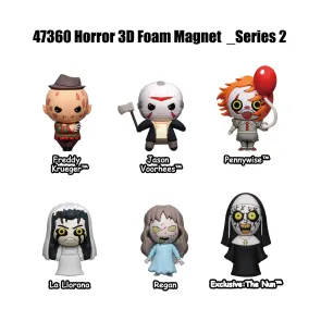 Warner Brother Horror Magnete blind pack Series 2 Display (12)     