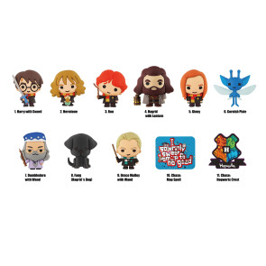 Harry Potter 3D PVC-Taschenanhänger Ultimate Princess Series 4 Display (24)