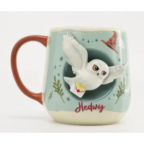 Harry Potter Tasse Hedwig 2D Relief Figural