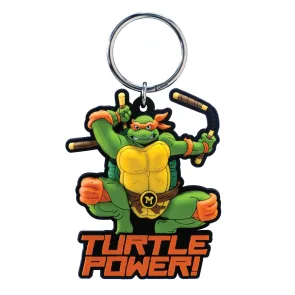 Teenage Mutant Ninja Turtles Soft Touch PVC Taschenanhänger Michelangelo