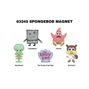 SpongeBob Schwammkopf 3D Magnete Series 1 Display (12)           