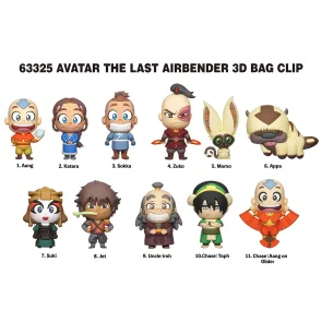 Avatar - Der Herr der Elemente 3D PVC-Taschenanhänger Series 1 Display (24)